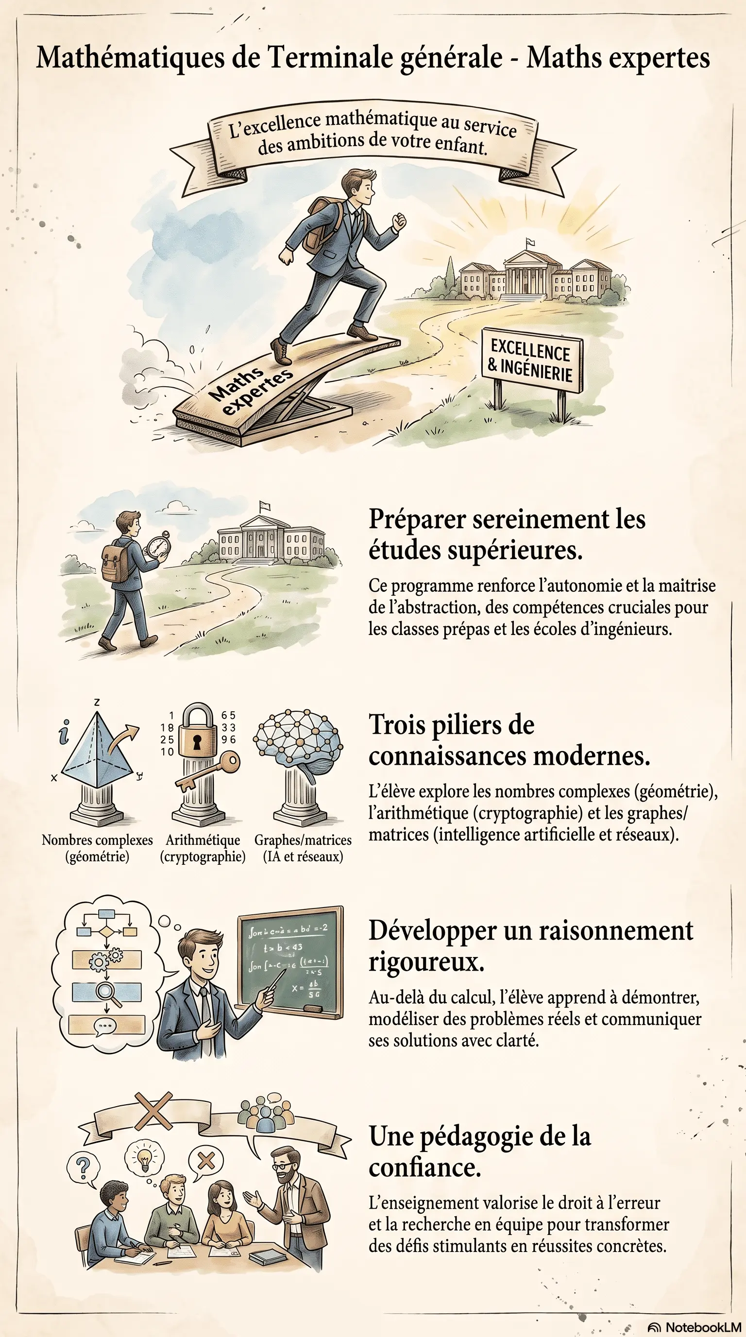 Mathématiques en Terminale générale - Maths expertes